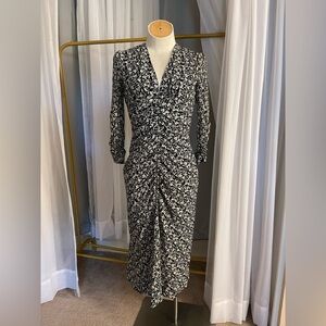 Topshop Black and White Dress